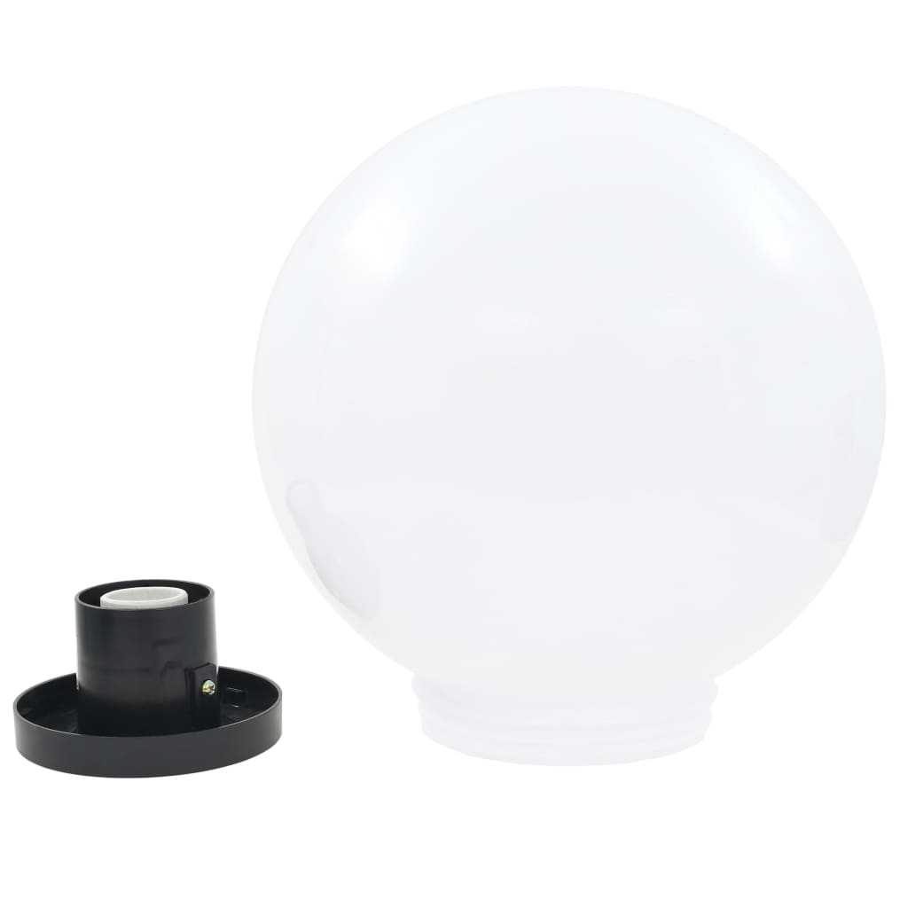 vidaXL LED okrogle svetilke 2 kosa krogla 30 cm PMMA